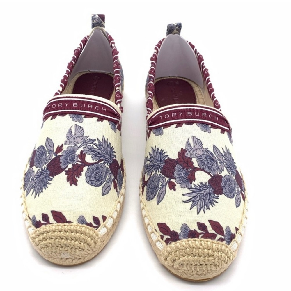 Tory Birch Floral Espadrilles